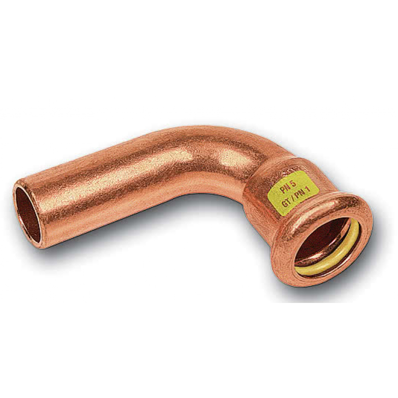 Sanha Press Gas Łuk nyplowy 90 stopni ZWxZZ 22mm KOD 110001A22