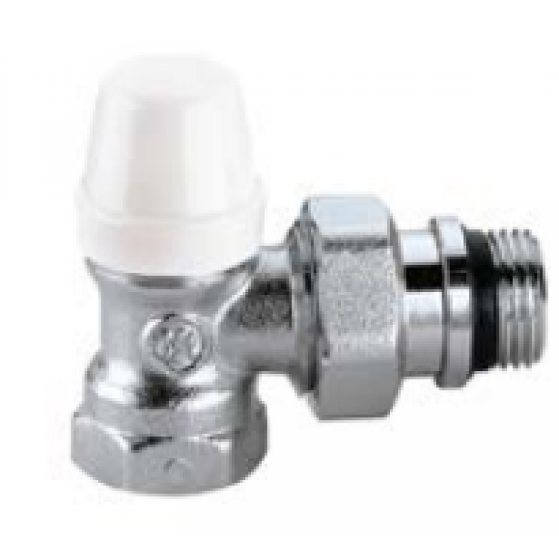 Caleffi 431 Zawór grzejnikowy, odcinający, kątowy 1/2cala Kod C/431402