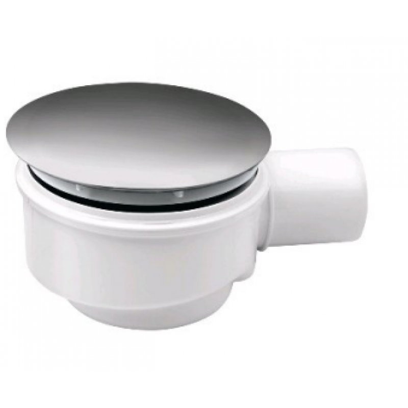 Akces Syfon brodzikowy Speed fi 90, czyszczony z góry, odejście proste fi 50, nakładka nierdzewna Kod 19236 