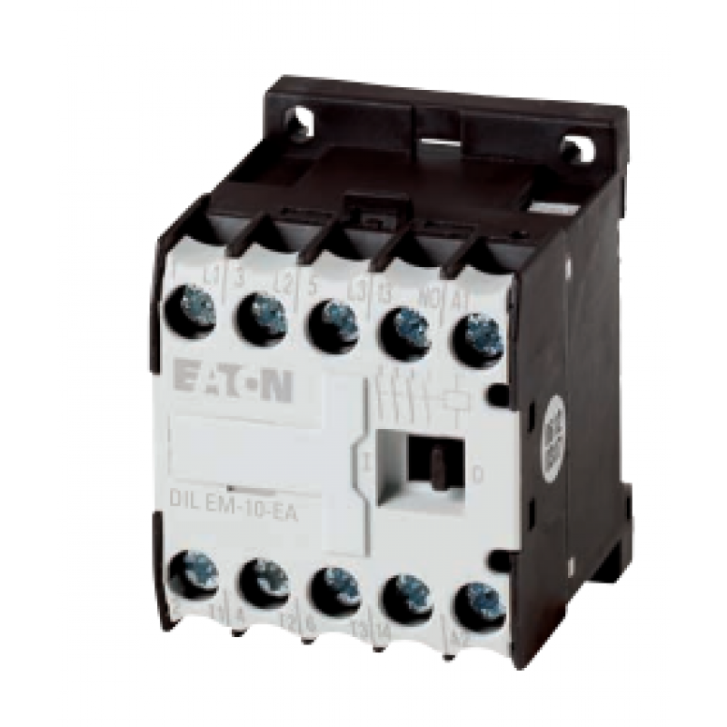 EATON Stycznik mocy DILEM-01-EA 4kW/400V, sterowanie 230VAC (230V50HZ,240V60HZ), miniaturowy Kod 189985