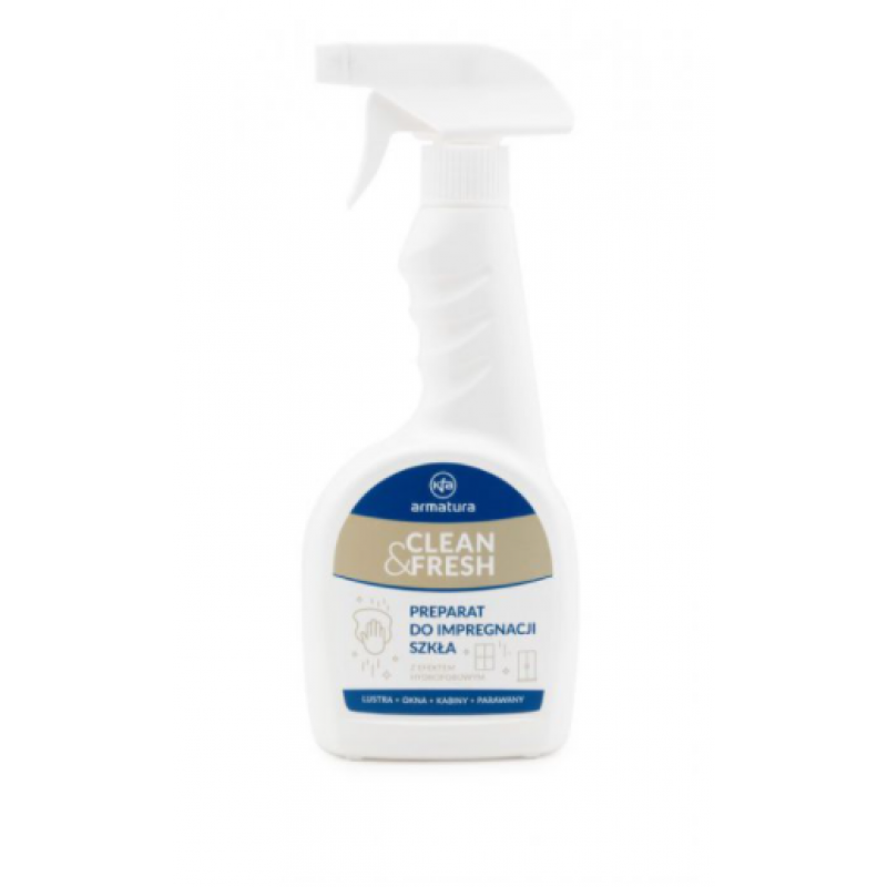 KFA Clean & Fresh Preparat do impregnacji powierzchni szklanych z efektem hydrofobowym, 500 ml Kod 999-230-90