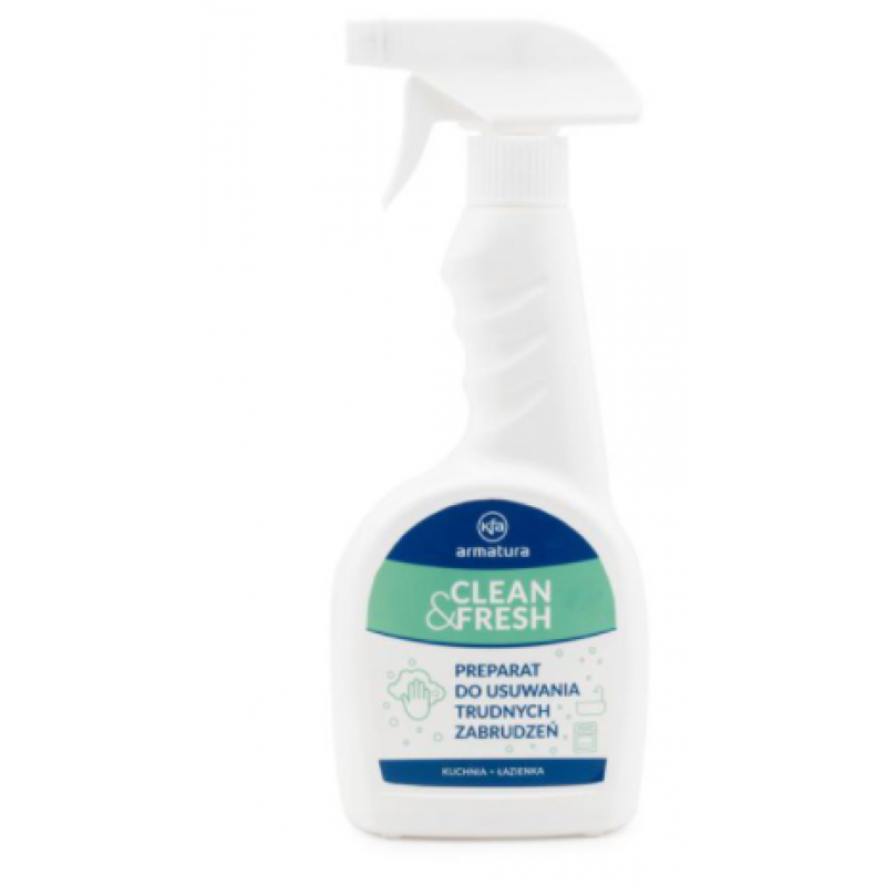 KFA Clean & Fresh Preparat do usuwania trudnych zabrudzeń, 500ml Kod 999-240-90