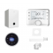 Bosch Condens 5700iWT 24/42 Pakiet Kocioł dwufunkcyjny, z wbudowanym zasobnikiem warstwowym 42l  z regulatorem CW400 i zestawem kominowym do szachtu KOD 8734100707