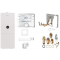 Bosch Condens GC5300iWM 24/120 ze zintegrowanym zasobnikiem warstwowym 111 l  + regulator CW400 + zestaw montażowy ze złączkami + komin do szachtu KOD 8734100709