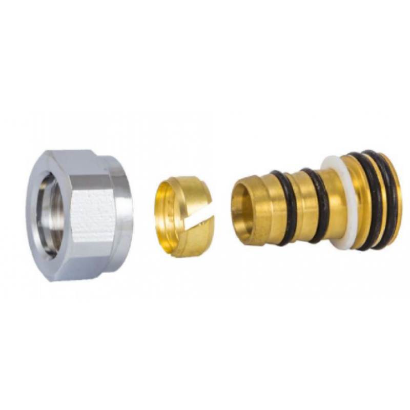 Schlosser Złączka zaciskowa do rury z tworzywa GW M22x1,5-16x2 Kod 602600006