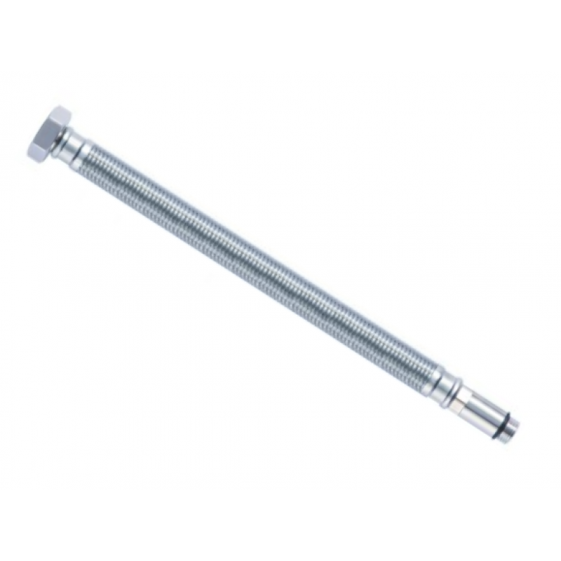 TUCAI TAQ GRIF Wąż do wody nierdzewny H1/2-M10x1, długość 100 cm, długa końcówka KOD 5733