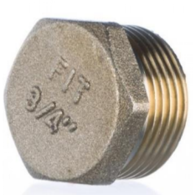 FITTING  Korek/zaślepka mosiądz 1 cal NORMAL KOD SF67-1