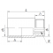 FITTING Przedłużka/łącznik chrom 1/2cala x 25 KOD SF52-1/2X25C 