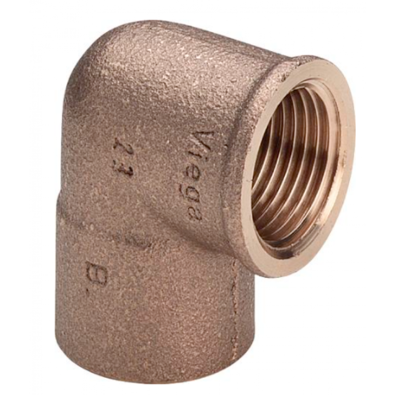 Viega 94090G Złączka przejściowa kątowa z GW, przyłącze lutowane, 22x1/2 Kod 106102