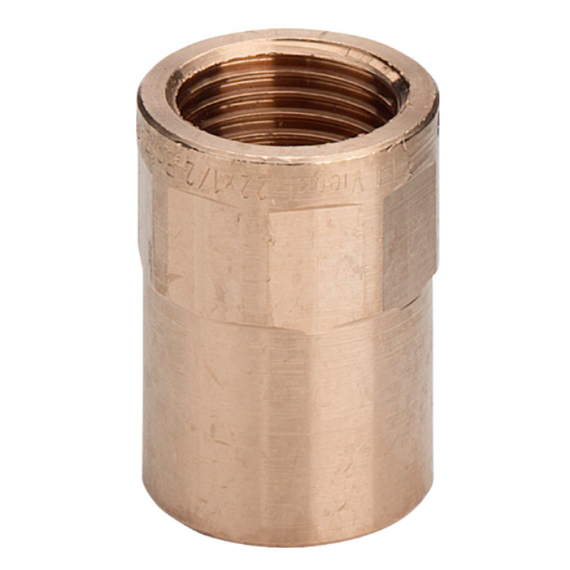 Viega 94270G Złączka przejściowa z GW, przyłącze lutowane, 18x1/2 Kod 100940