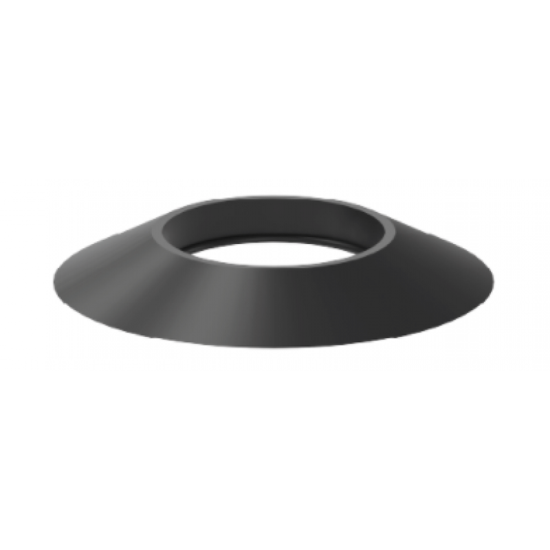 Ricom PAL Rozeta gumowa fi 125, kolor czarny Kod 830DGC