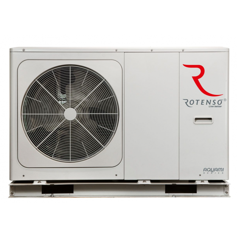 Rotenso Aquami Monoblock Pompa ciepła trójfazowa o mocy 16kW, typu powietrze/woda (jednostka zewnętrzna) Kod AQM160X3 R13