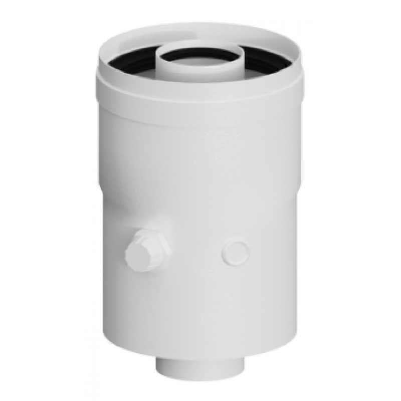 Ricom CONNECT Adapter prosty Ferroli, Fondital, Warmhaus, Unical, średnica 60/100 KOD 3.012090CES