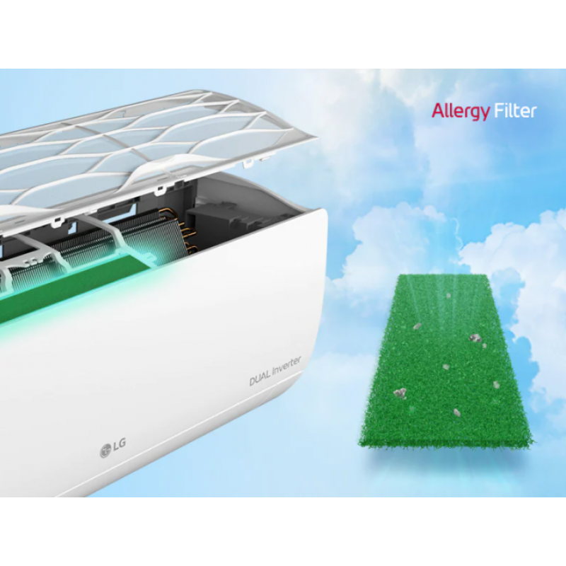 LG Standard Plus PC24SK Zestaw Klimatyzator grzewczo-chłodzący, 6,6 / 7,5 kW, gaz R32 + jednostka zewnętrzna kod PC24SK 