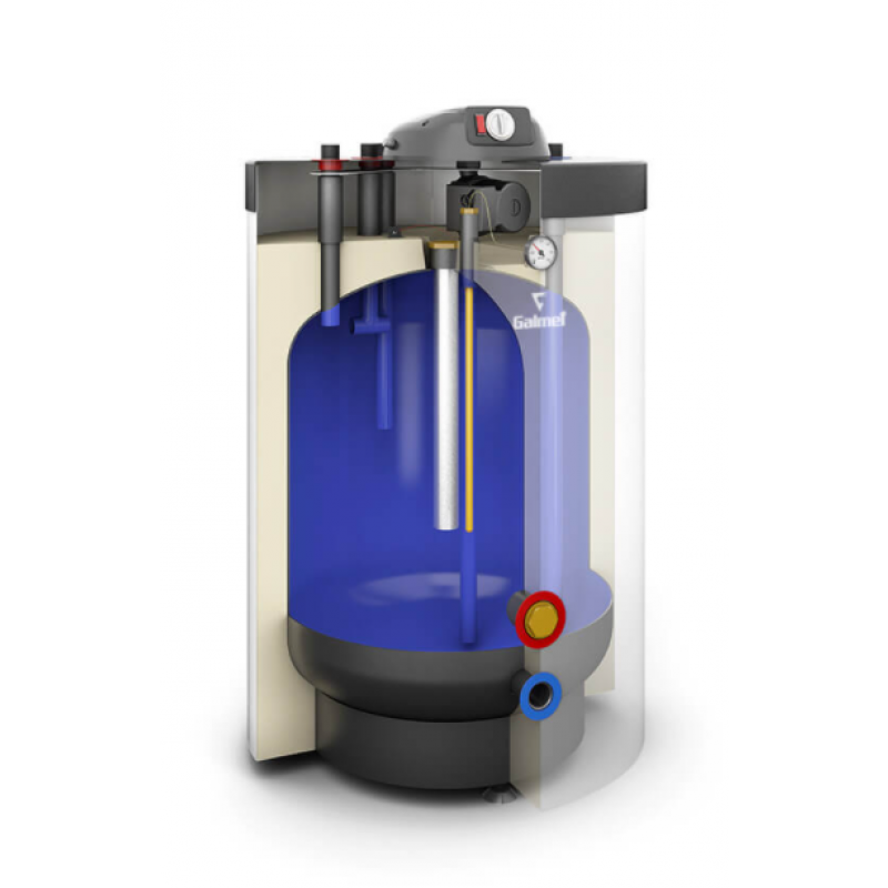 Galmet 100l SG(S) FUSION Zbiornik warstwowy do dwufunkcyjnych kotłów gazowych, 100L Kod 22-107500 