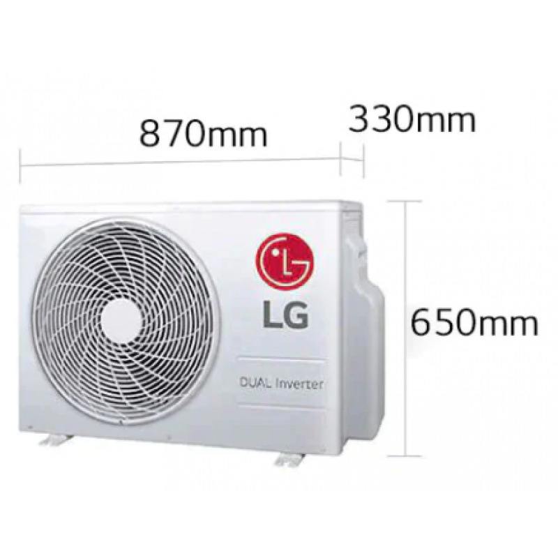 LG MULTI MU3R21.U21 Jednostka zewnętrzna klimatyzatora 6,2 / 7,0 kW kod MU3R21 