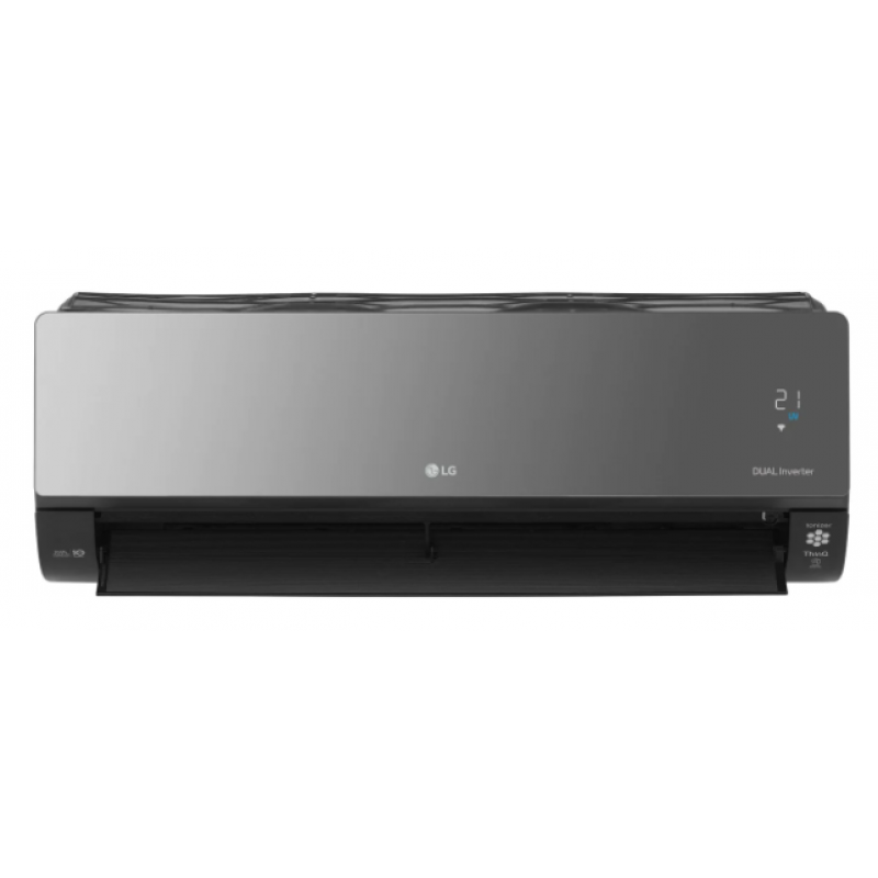 LG Artcool Mirror AC24BK Zestaw Klimatyzator chłodząco/grzewczy, 6,6 / 7,5 kW, z oczyszczaniem UVnano DUAL Inverter + jednostka zewnętrzna AC24BK.U24 kod AC24BK 
