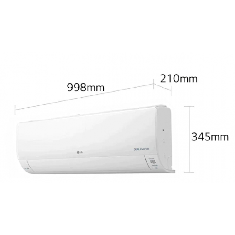 LG Deluxe DC24RK Zestaw Klimatyzator chłodząco/grzewczy, 6,6/7,5 kW, gaz R32 + jednostka zewnętrzna kod DC24RK 