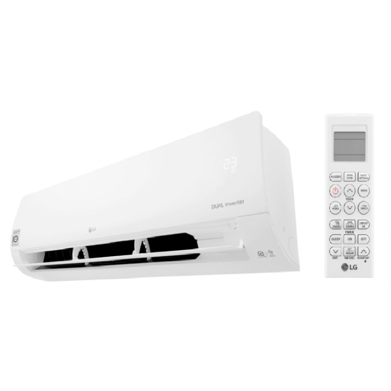 LG Standard 2 S18ET Klimatyzator pokojowy chłodząco/grzewczy, 5,0/5,8 kW, gaz R32 (jednostka wewnętrzna) kod S18ET.NSK