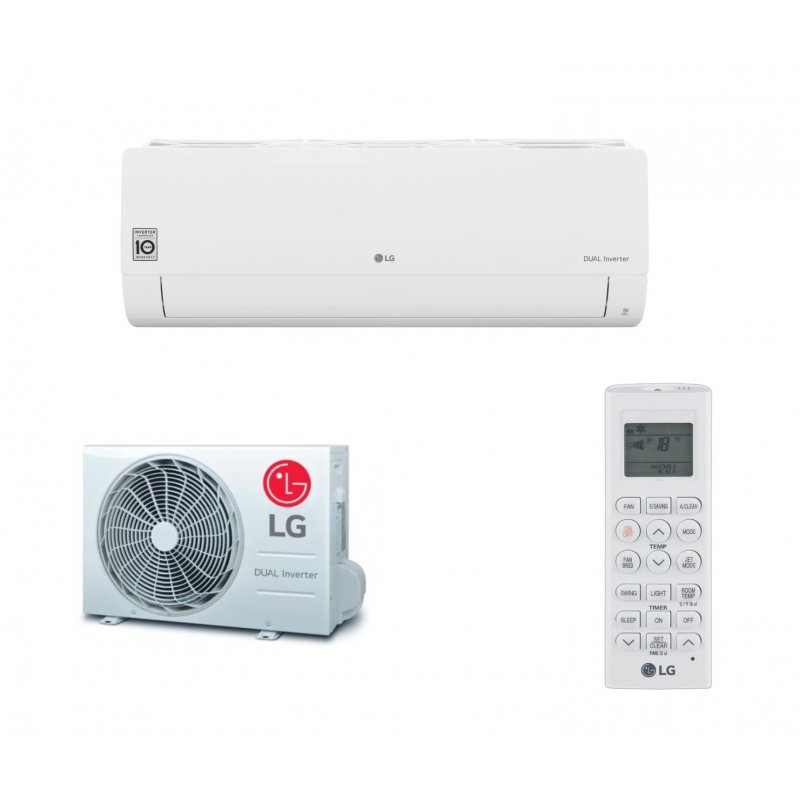 LG Standard 2 S24ET Zestaw Klimatyzator chłodząco/grzewczy, 6,6 / 7,5 kW, gaz R32 + jednostka zewnętrzna kod S24ET