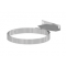 Ricom DW316L Obejma stalowa murowa płaska, średnica 180 mm KOD 030918086DW