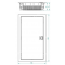 Onnline MT Rozdzielnica podtynkowa metalowa, 3x12 modułów, z listwami, 358x603x94 mm, IP30 (N+PE), drzwi w kolorze obudowy KOD: 2073-00 