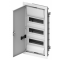 Onnline MT Rozdzielnica podtynkowa metalowa, 3x12 modułów, z listwami, 358x603x94 mm, IP30 (N+PE), drzwi w kolorze obudowy KOD: 2073-00