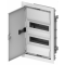 Onnline MT Rozdzielnica podtynkowa metalowa, 2x12 modułów, z listwami, 358x478x94 mm, IP30 (N+PE), drzwi w kolorze obudowy KOD: 2072-00