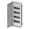 Onnline MT Rozdzielnica podtynkowa metalowa, 4x12 modułów, z listwami, 358x728x94 mm, IP30 (N+PE), drzwi w kolorze obudowy KOD: 2074-00