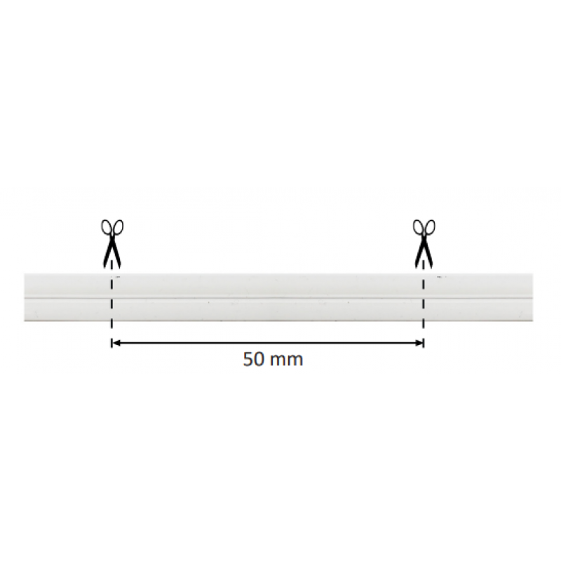  Nextec TAŚMA LED NEON LED FLEX (R) 24V, 2835, IP67, 120 LED o mocy 14,4W/m, 6500K (+/-300K), długość 5m, 10 x 10mm Kod PJ033195 