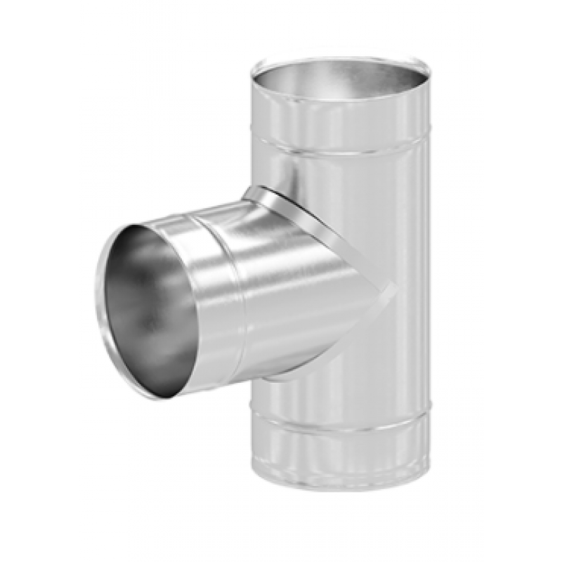 Ricom SW316L Trójnik stalowy, kąt 93 stopni, średnica 130 KOD 039F1331ASW