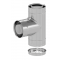 Ricom INOX Trójnik koncentryczny PP-ST z zasysem, średnica 110/160 Kod IN110/160RZ