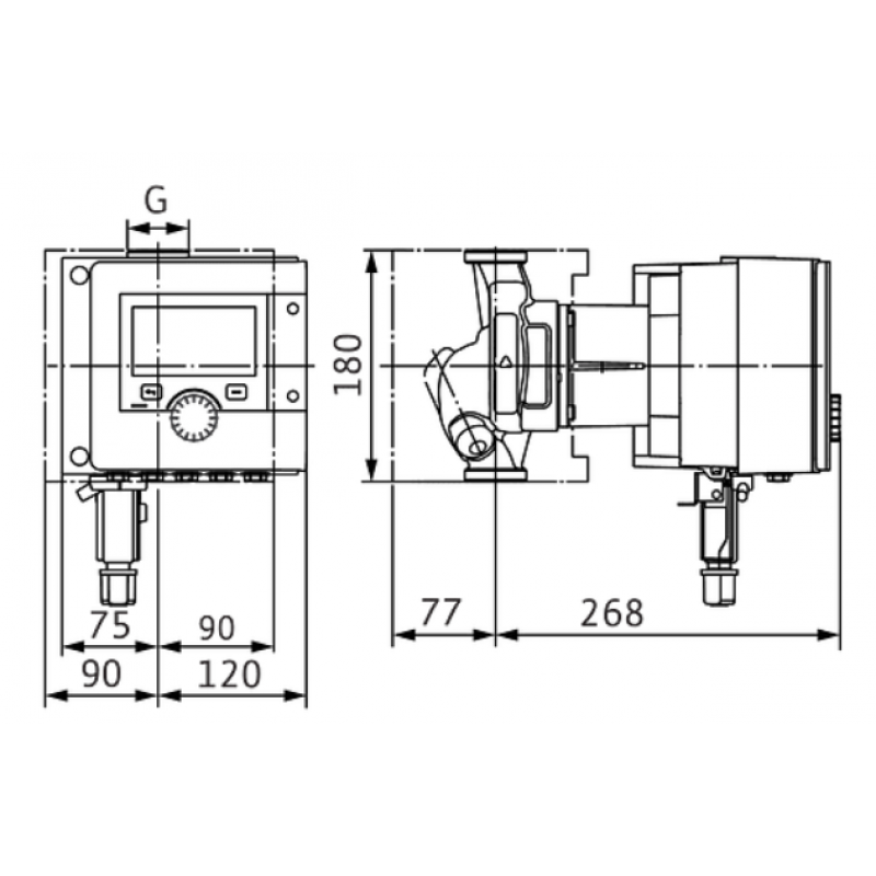 Wilo Stratos MAXO 25/0,5-10 PN10-R7 Inteligentna bezdławnicowa pompa Premium Kod: 2164570 