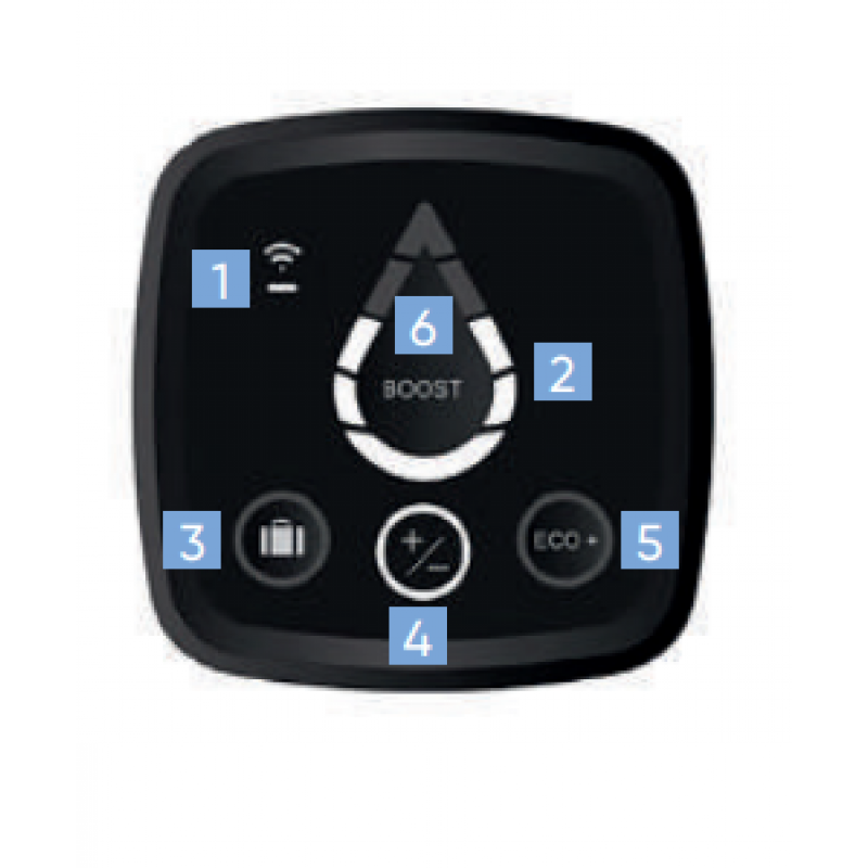 Atlantic Cube 2 Wi-Fi Pojemnościowy ogrzewacz wody, wiszący, pojemność 150 litrów, kolor biały, moc 2,4kW Kod 871232 