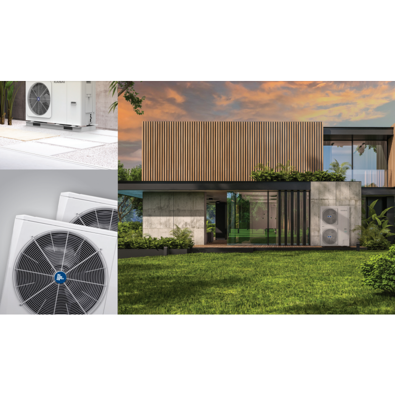 Kaisai Arctic KHC-14RY3 Pompa ciepła powietrze-woda typu monoblock o mocy 13,7 kW, czynnik R32 Kod KHC-14RY3 