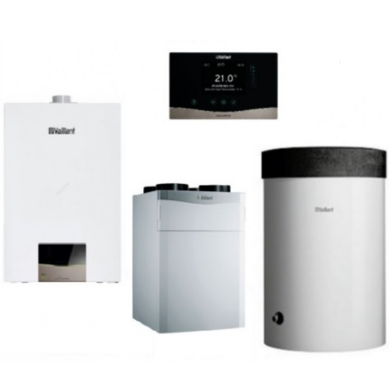 Vaillant Pakiet VC 20CS/1-7 + VIH R 200/6M + sensoCOMFORT VRC 720 + recoVAIR VAR 360/4E kod: 0010038095