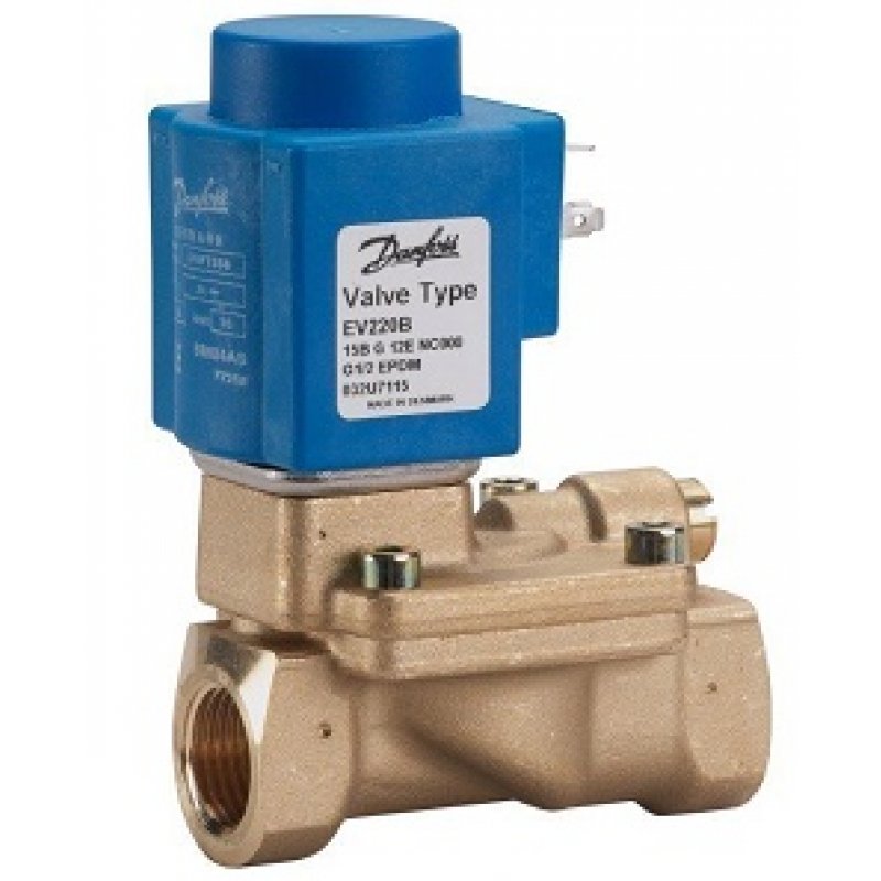 Danfoss Zawór elektromagnetyczny bez cewki EV220B 25B NC G1 mosiądz/EPDM kod 032U7125