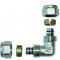 Altech Kolano skręcane PEX 20x20mm 90stopni, wkładka aluminiowa Kod ALTH-200751