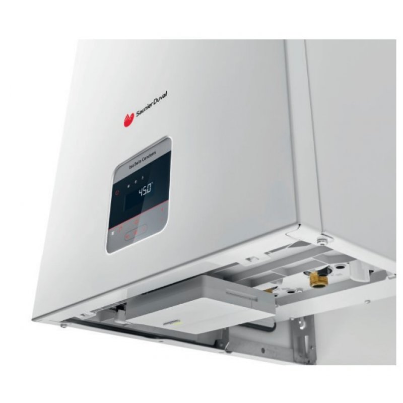 Saunier Duval ​​​​​​​Isofast 21 condens T26-CS/1 (N-PL) Wiszący Kocioł gazowy kondensacyjny + MiGo bezprzewodowy regulator temperatury pogodowy, internetowy Kod 0010038119 