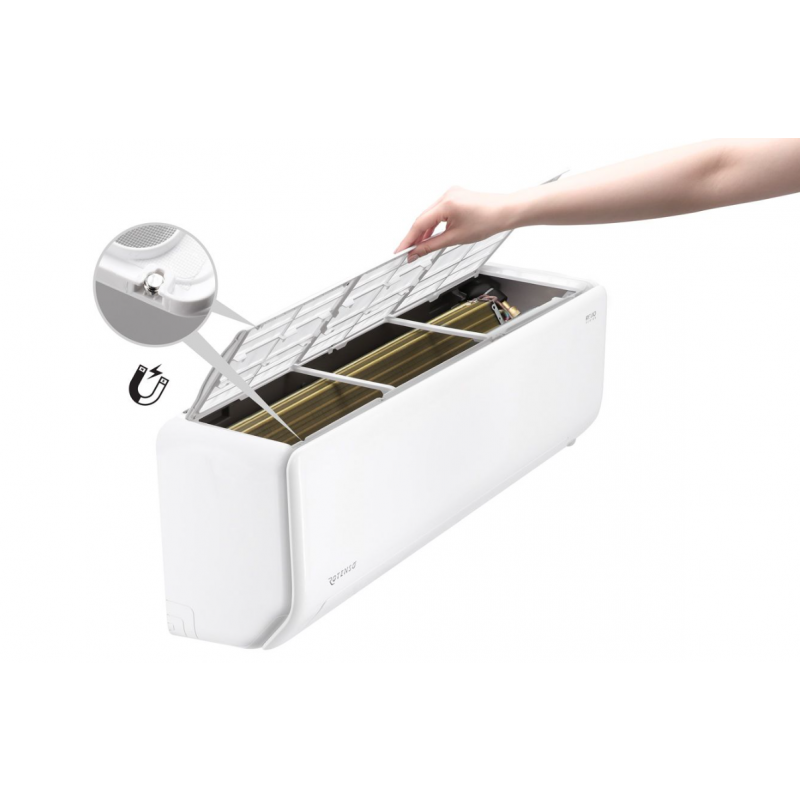 Rotenso Revio RO70Xi Klimatyzator pokojowy o mocy 7,0 kW (jednostka wewnętrzna), smart WIFI, funkcja Eco Eye Kod RO70Xi 