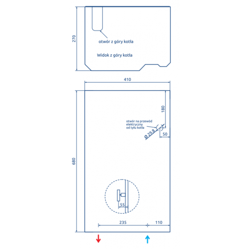 ELTERM Dywizja 36 kW kocioł elektryczno-wodny AsBIV 400V kod 120036  