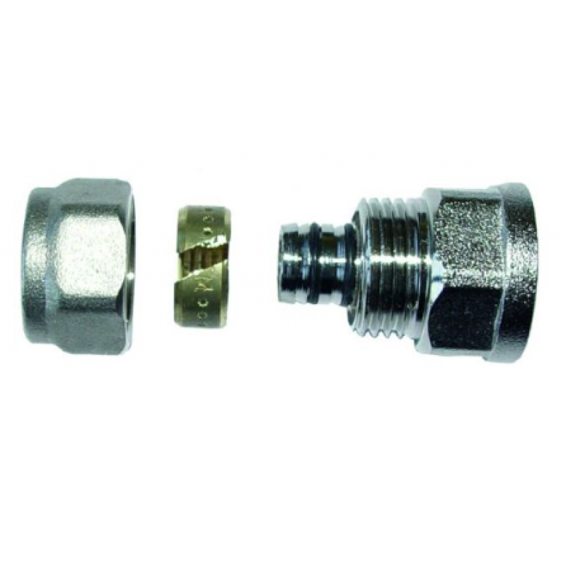 Altech Złączka skręcana PEX 20mm x 1/2cala GW, wkład aluminiowy Kod ALTH-200749