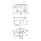 Alterna CLARO Półpostument do umywalki 280x185x260mm Kod ALTN-124482  