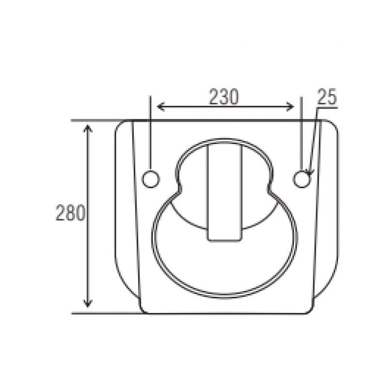 Alterna EDEN Bidet wiszący 540x370x280 Kod ALTN-124485 