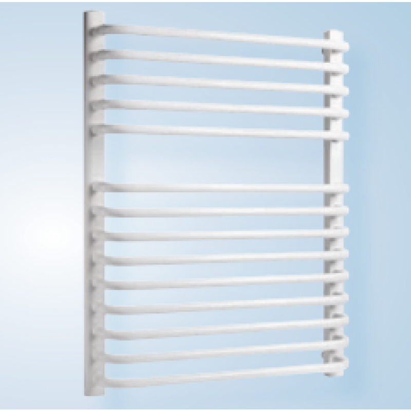 Alterna IRIS Grzejnik łazienkowy stalowy 500x915mm, 560W, kolor biały Kod ALTN-982310