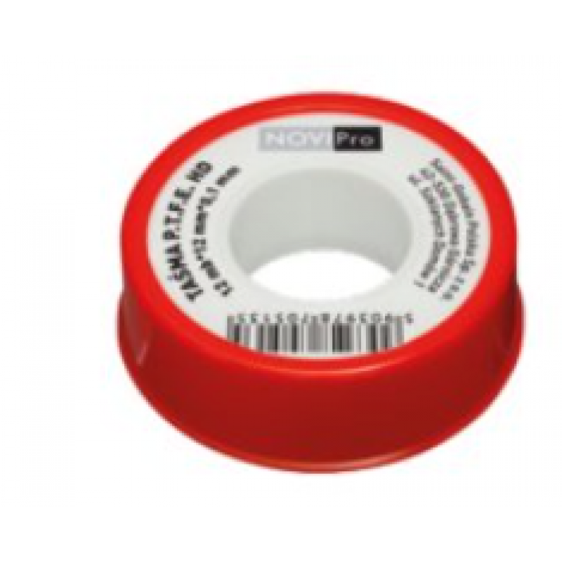 NoviPro Taśma teflonowa P.T.F.E HD 12m x 12mm x 0,1mm Kod NOVI-202864