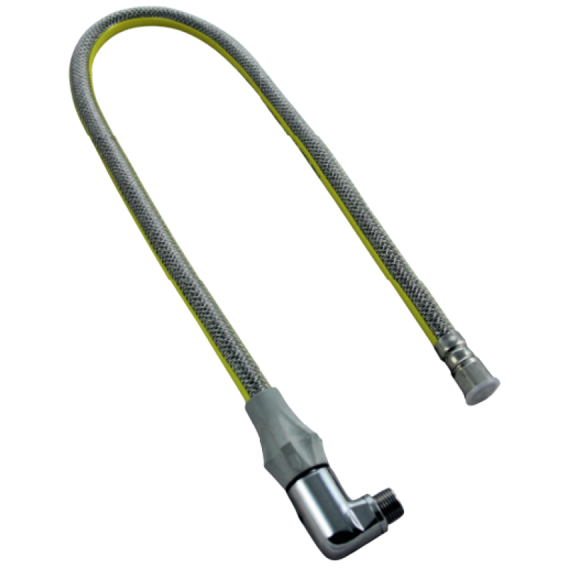 Altech Wąż gazowy, elastyczny z powłoką ognioodporną z PCV, z zaworem GW/GZ 1/2cala x 1250mm, N-GAS Kod ALTH-179107