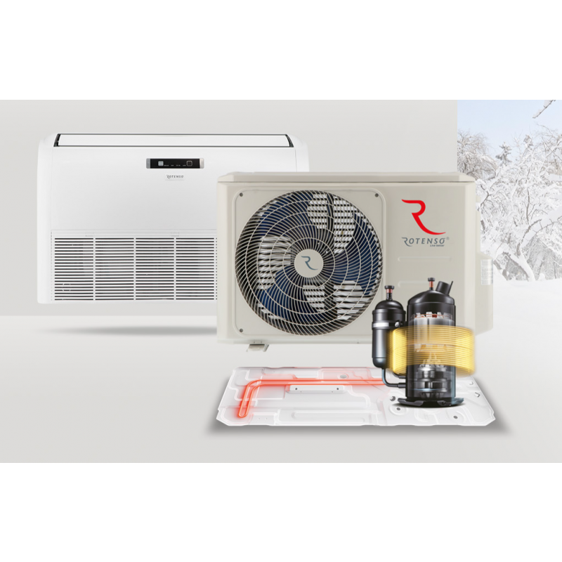 Rotenso Jato J160Xi R14 Klimatyzator przypodłogowo-podsufitowy (jednostka wewnętrzna) o mocy 15,5 kW Kod J160XI R14 