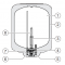 Bosch Tronic 2000 T 30 SB (slim) elektryczny pojemnościowy podgrzewacz wody o mocy 1,2kW kod 7736504511 