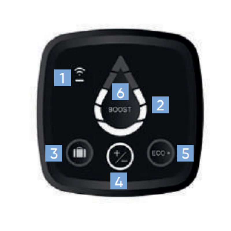 Atlantic CUBE 2 Wi-Fi 75L Pojemnościowy ogrzewacz wody, wiszący, 75 litrów, kolor biały, sterowanie przez Wi-Fi, moc 2,4kW Kod 851339 